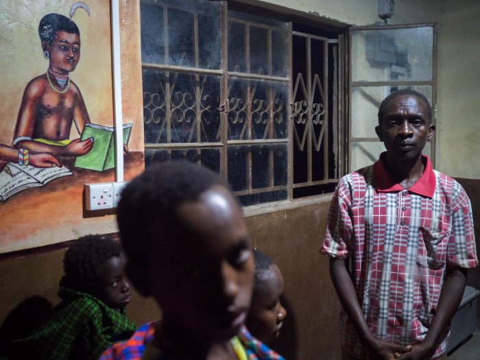 Lchekutis, los niños pastores masai